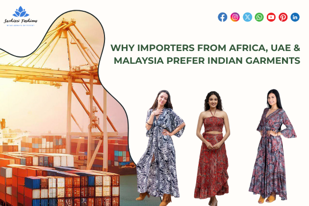 Why Importers from Africa, UAE & Malaysia Prefer Indian Garments