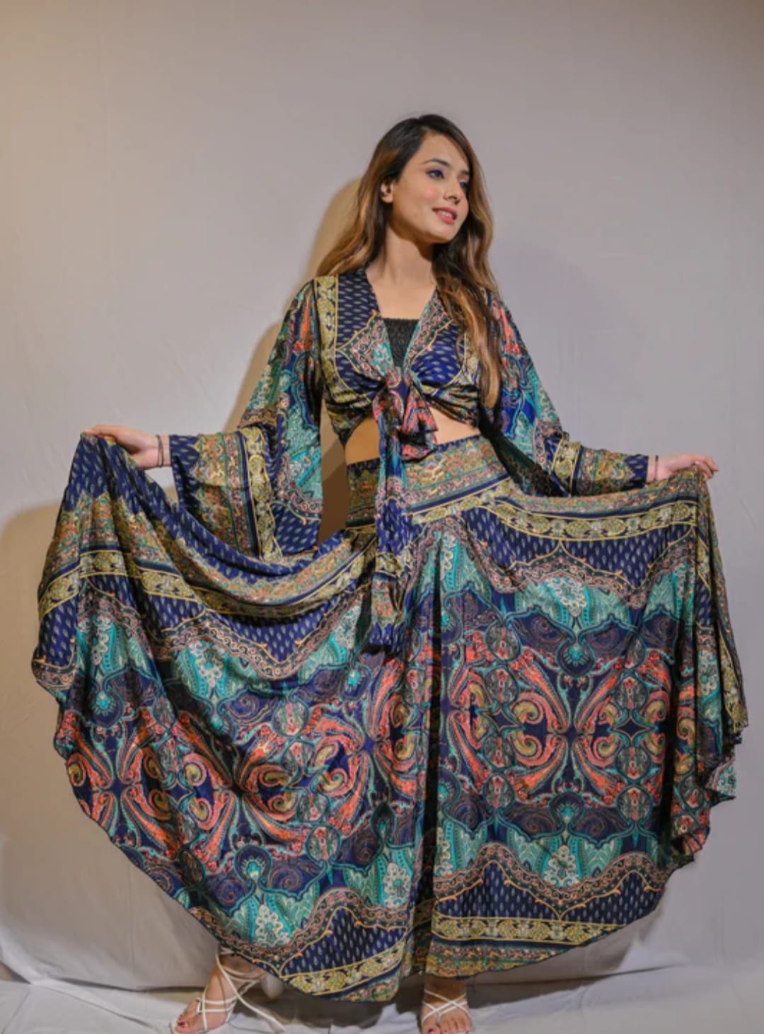 boho summer dresses with sleeves Lantern Sleeve Long Split Dress I Boho Dress I Love that Boho
